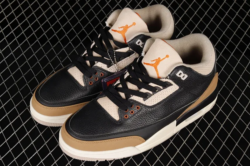 All categories Air Jordan Jordan series basketball shoes Air Jordan 3 Air Jordan 3 SE "Denim" AJ3 Joe 3 black brown cement CT8532-008